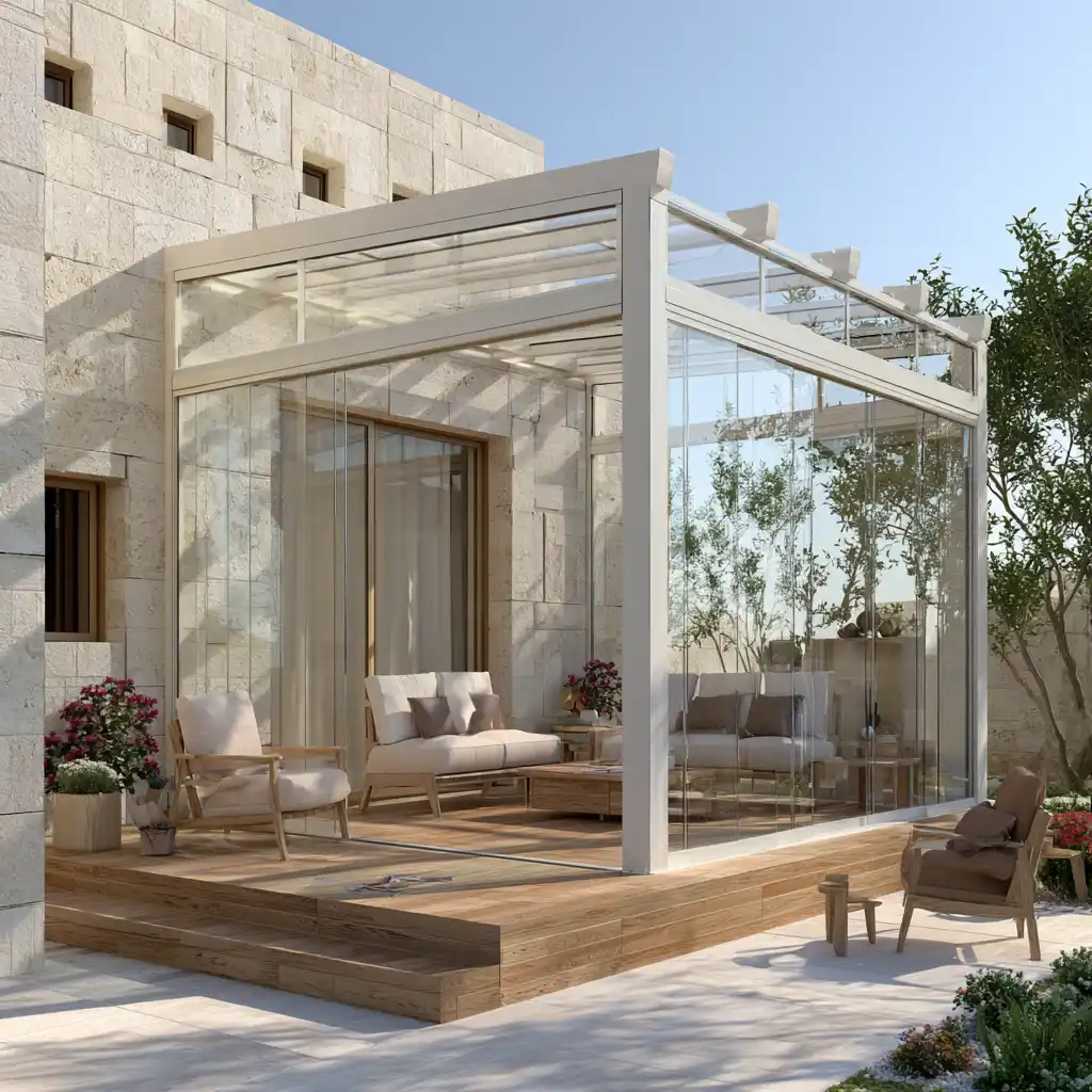 Cerramiento de terraza en vivienda de Córdoba