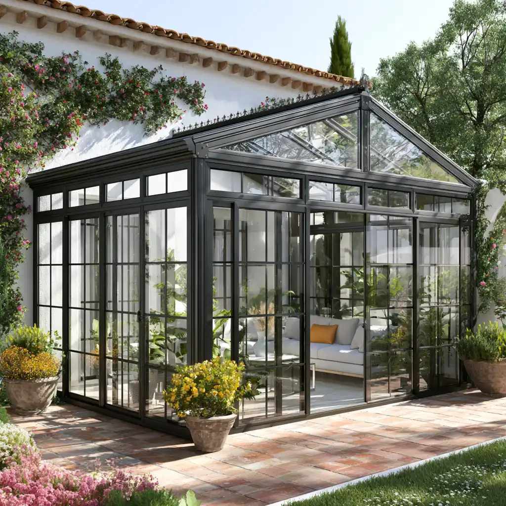 Cerramiento de terraza instalado en una vivienda de Córdoba