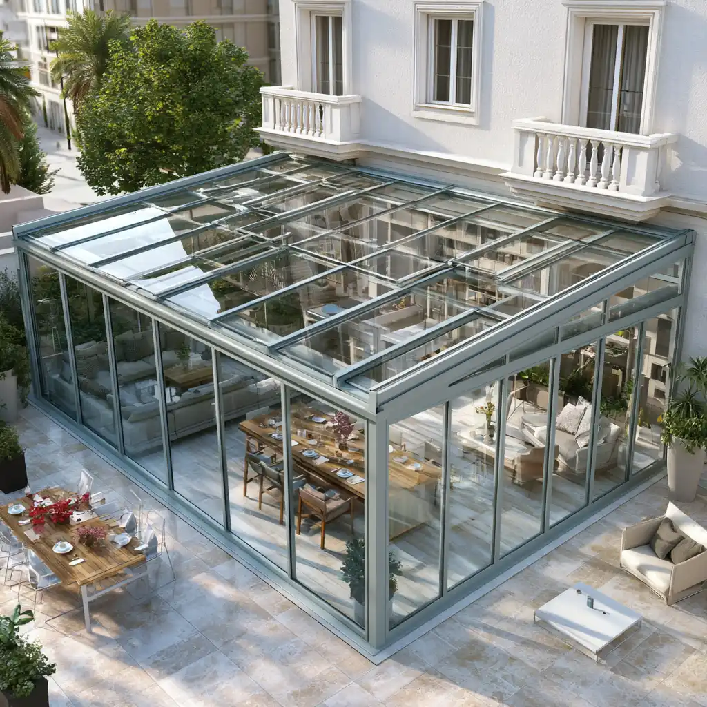 Cerramiento de patio en Córdoba